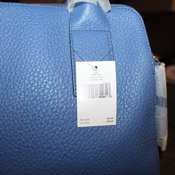 Kate Spade Southport Avenue Lydia BLUEBELLE NWT - Picture 4 of 9